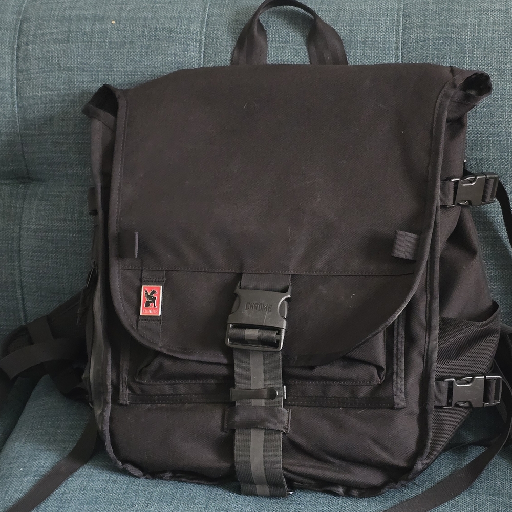 Chrome Warsaw MD Black Backpack